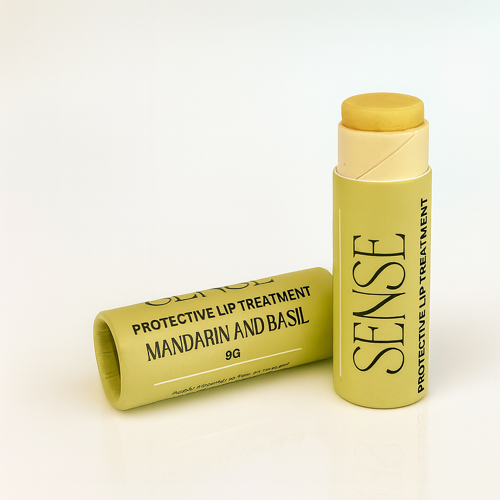 Mandarin & Basil Protective Lip Treatment – Sense Products