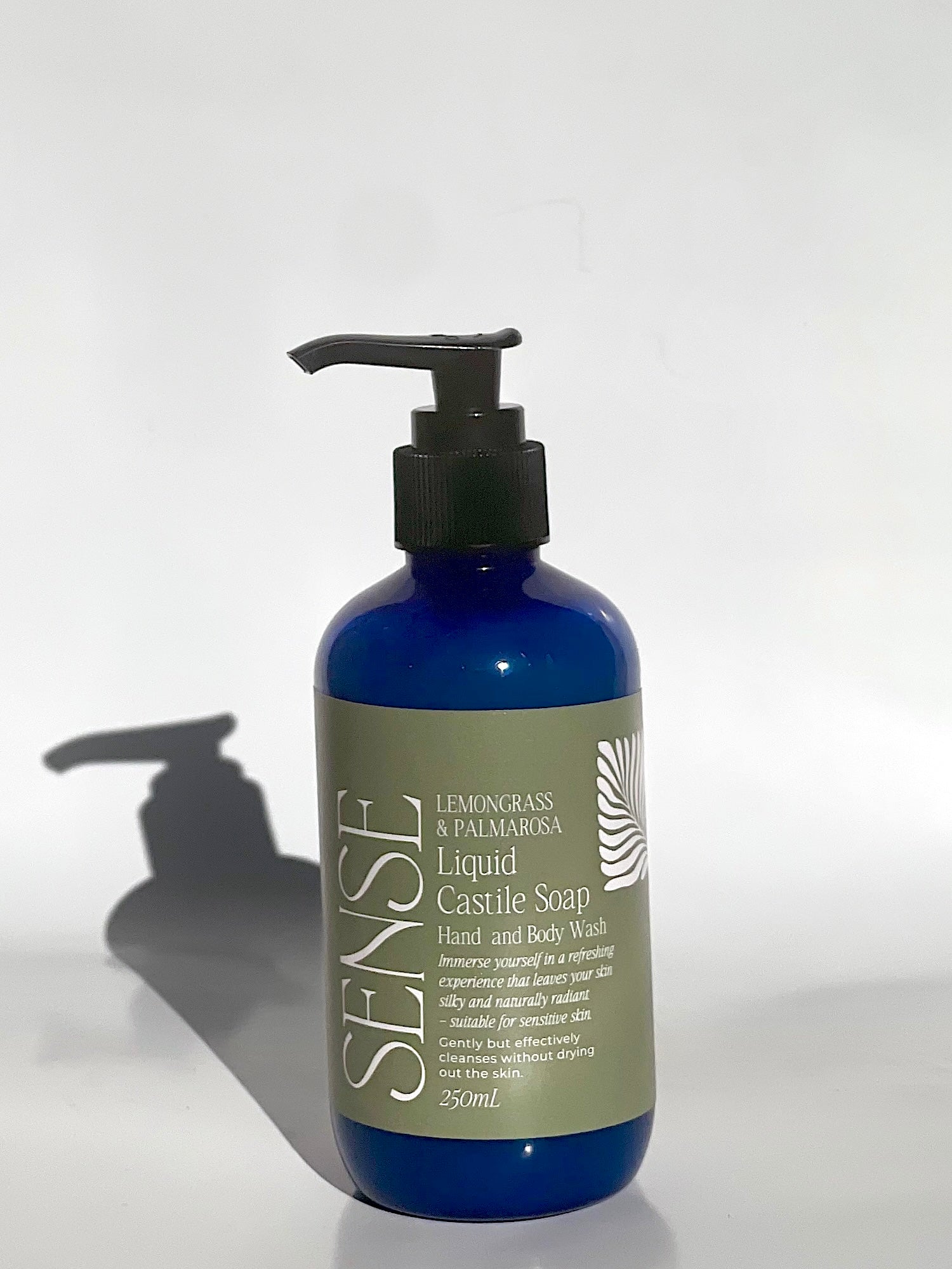 Lemongrass & Palmarosa Castile Liquid Soap - Normal & Sensitive Skin