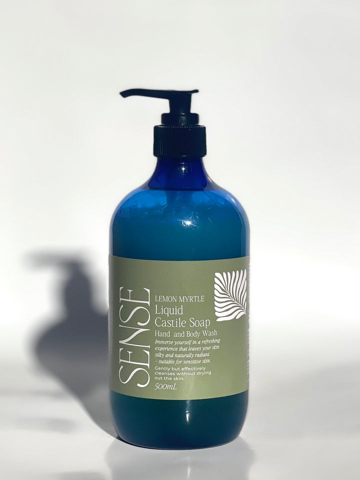 Lemon Myrtle Castile Liquid Soap - All Skin